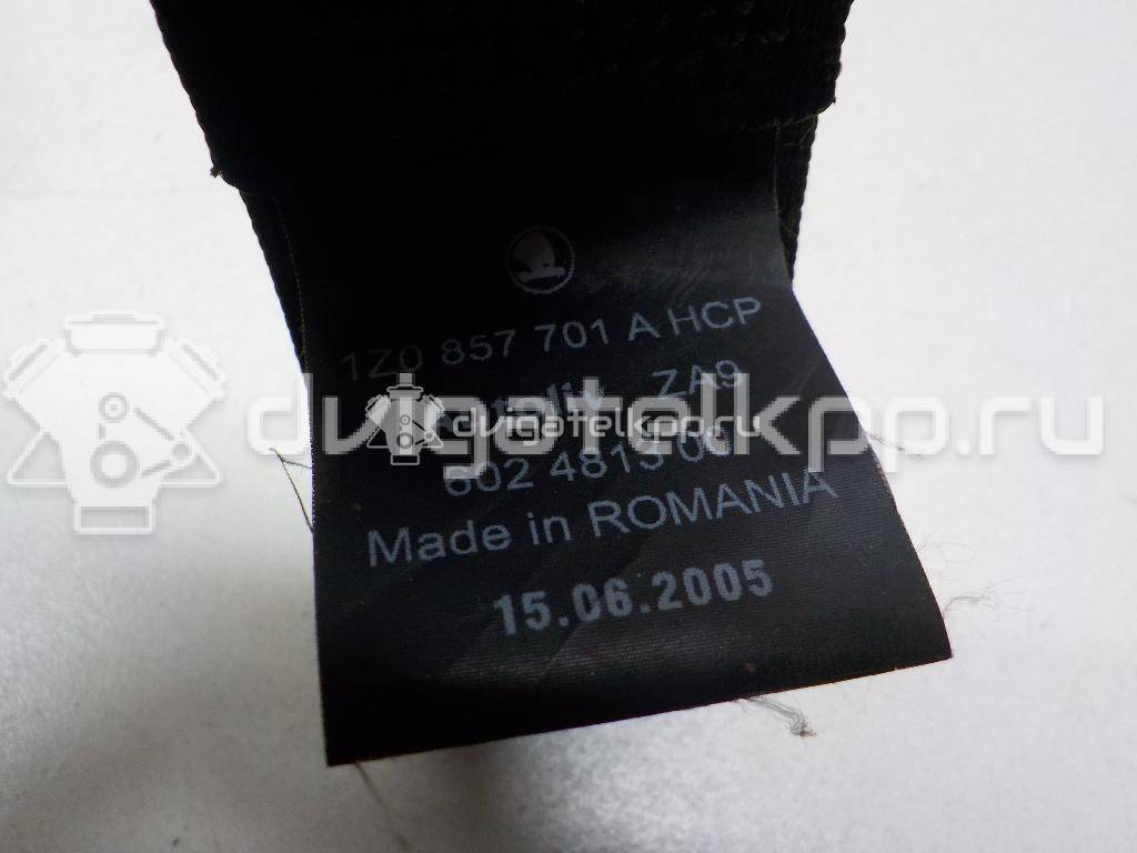 Фото Ремень безопасности с пиропатроном  1Z0857701A для skoda Octavia (A5 1Z-) {forloop.counter}}