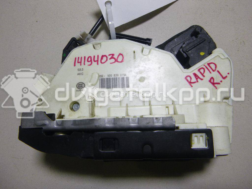 Фото Замок двери задней левой  5E0839015A для Skoda Octavia / Yeti 5L / Rapid {forloop.counter}}