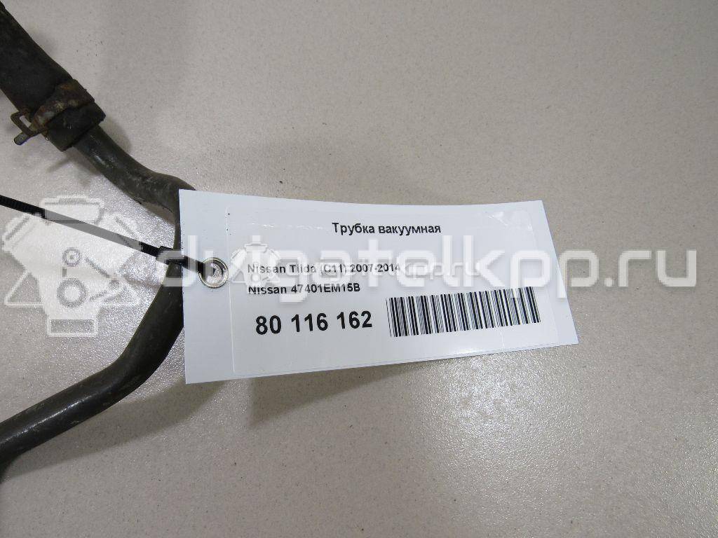 Фото Трубка вакуумная для двигателя HR16DE для Nissan Tiida / Almera / Micra / Note / Nv200 87-140 л.с 16V 1.6 л Бензин/спирт 47401EM15B {forloop.counter}}