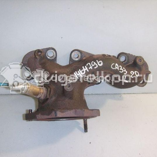 Фото Коллектор выпускной для двигателя VQ20DE для Nissan Maxima / Cefiro 140 л.с 24V 2.0 л бензин