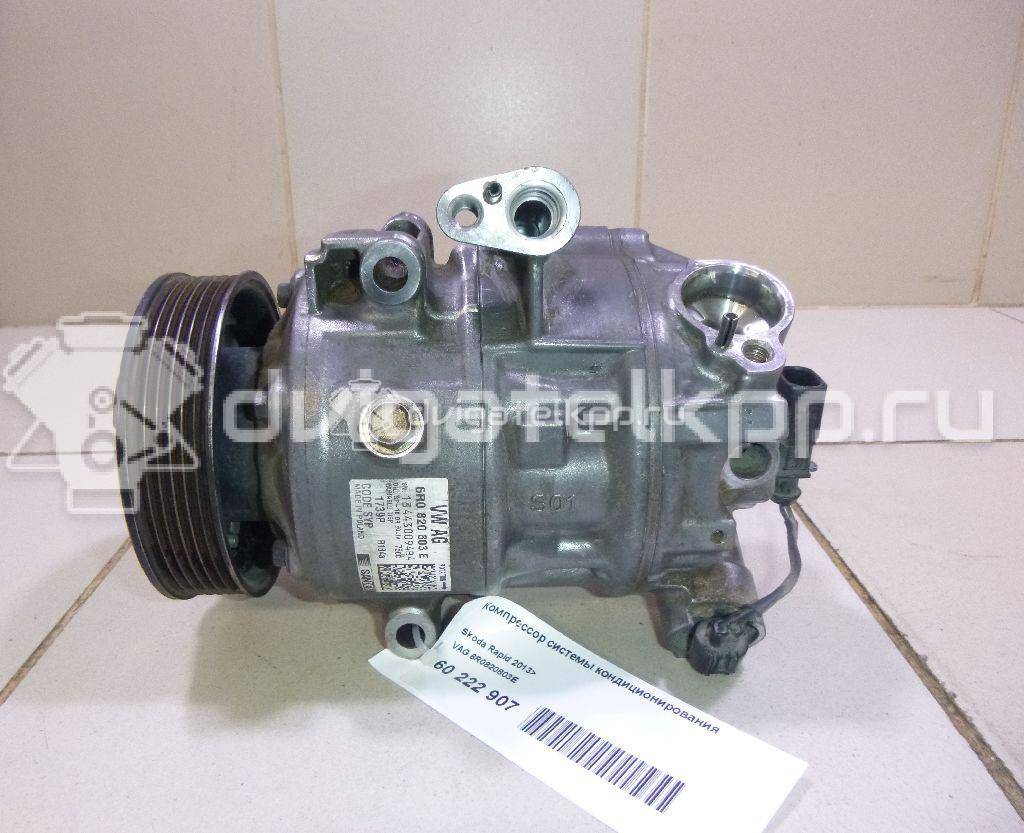Фото Компрессор системы кондиционирования  6R0820803E для Skoda Roomster 5J / Fabia / Octavia / Rapid {forloop.counter}}