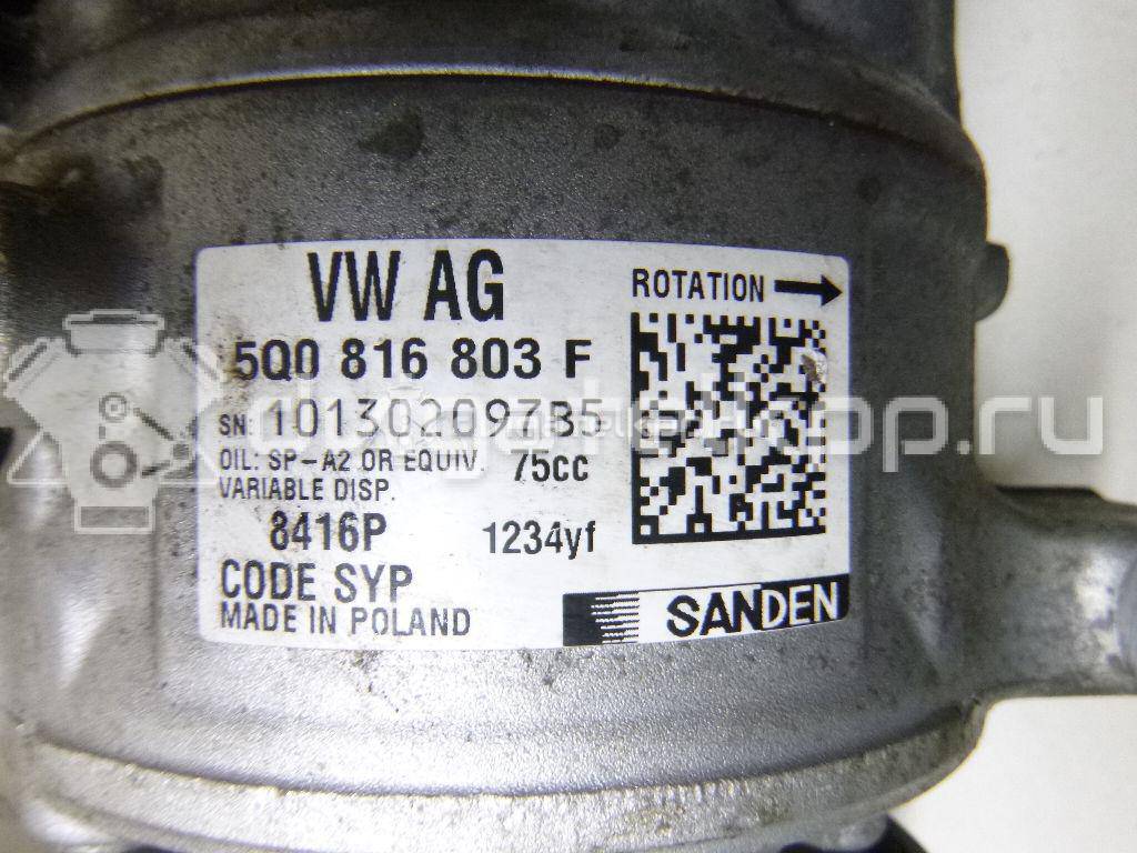 Фото Компрессор системы кондиционирования  5Q0816803F для skoda Rapid {forloop.counter}}