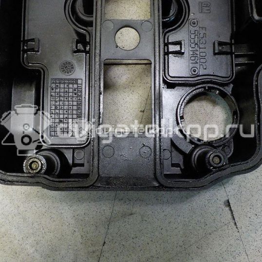 Фото Крышка головки блока (клапанная) для двигателя Z 12 XEP для Opel Astra / Corsa / Agila 75-80 л.с 16V 1.2 л бензин 55351461