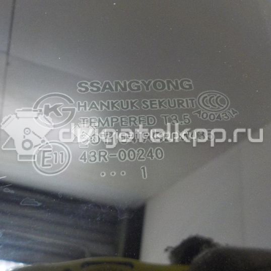 Фото Стекло двери задней левой  7337634011 для ssang yong Actyon New/Korando C