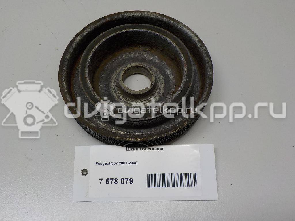 Фото Шкив коленвала для двигателя RFJ (EW10A) для Peugeot 308 / 407 / 807 E / 307 140-151 л.с 16V 2.0 л бензин {forloop.counter}}