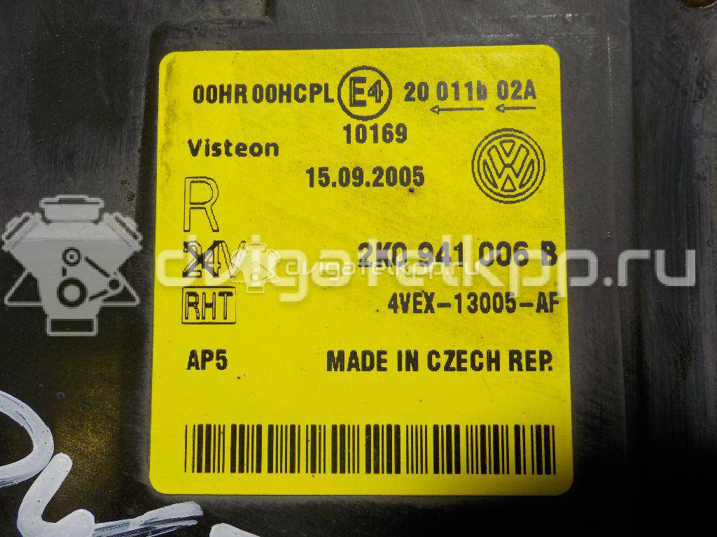Фото Фара правая  2K0941006D для Volkswagen Caddy / Touran {forloop.counter}}