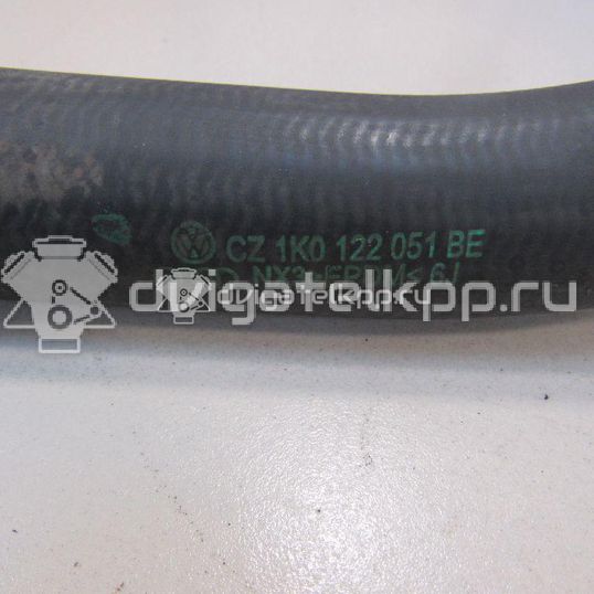 Фото Патрубок радиатора  1K0121086AJ для Volkswagen Touran / Caddy / Jetta / Golf