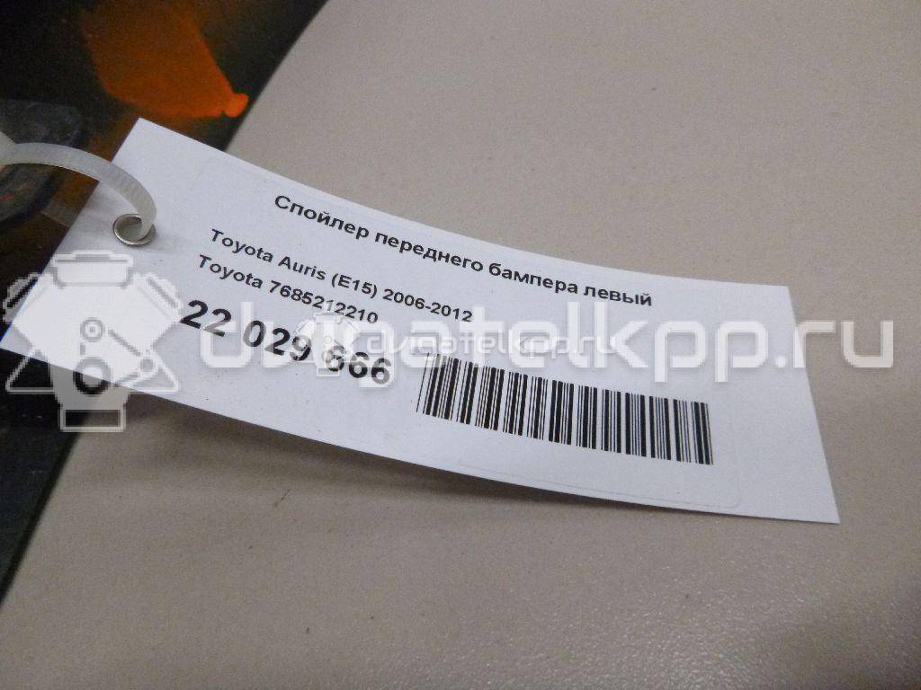 Фото Спойлер переднего бампера левый  7685212210 для Toyota Auris {forloop.counter}}
