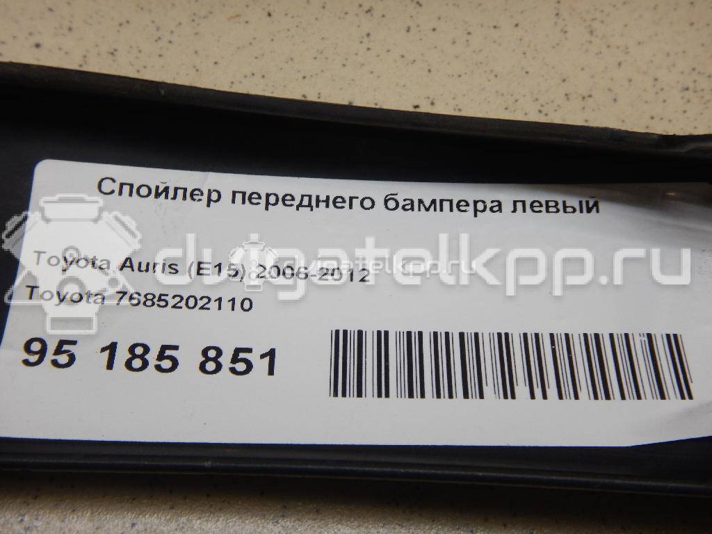 Фото Спойлер переднего бампера левый  7685202110 для Toyota Auris {forloop.counter}}