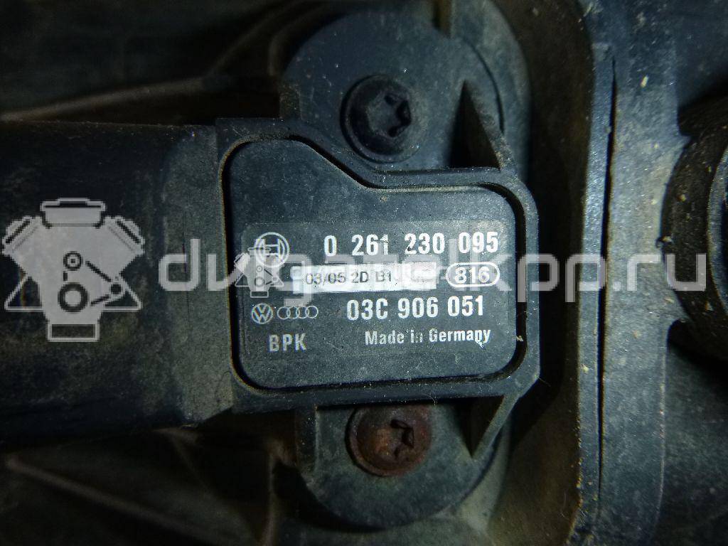 Фото Коллектор впускной для двигателя BLF для Skoda Octavia / Octaviaii 1Z3 115 л.с 16V 1.6 л бензин 03C129711F {forloop.counter}}