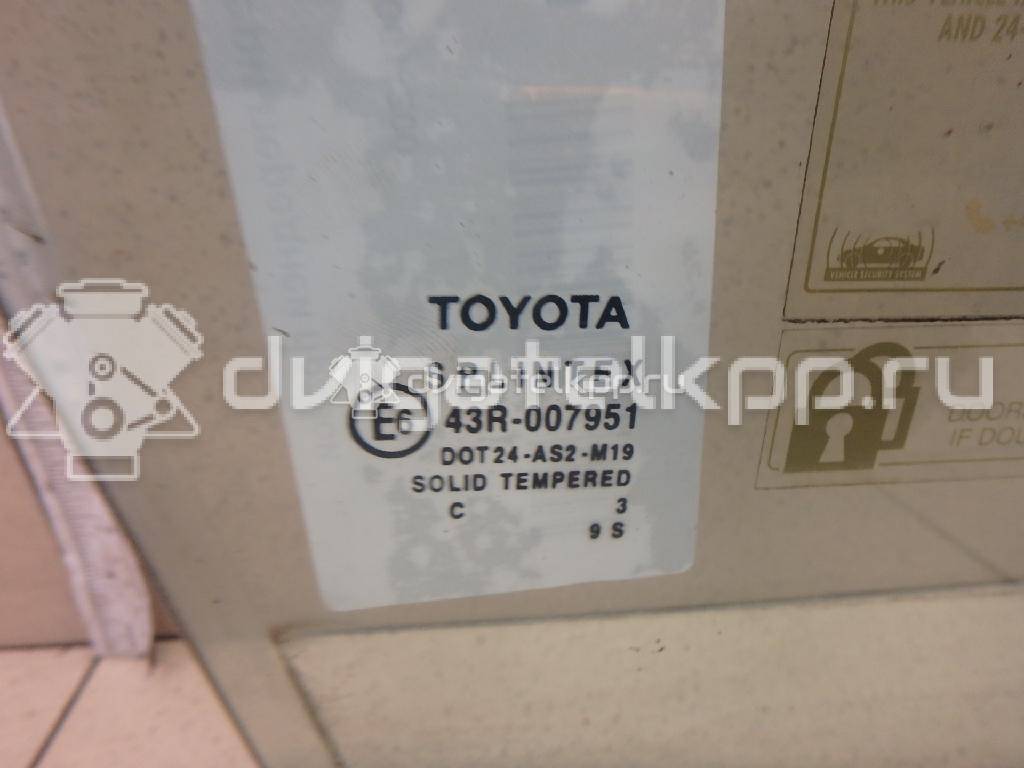 Фото Стекло двери передней правой  6810102120 для Toyota Corolla {forloop.counter}}