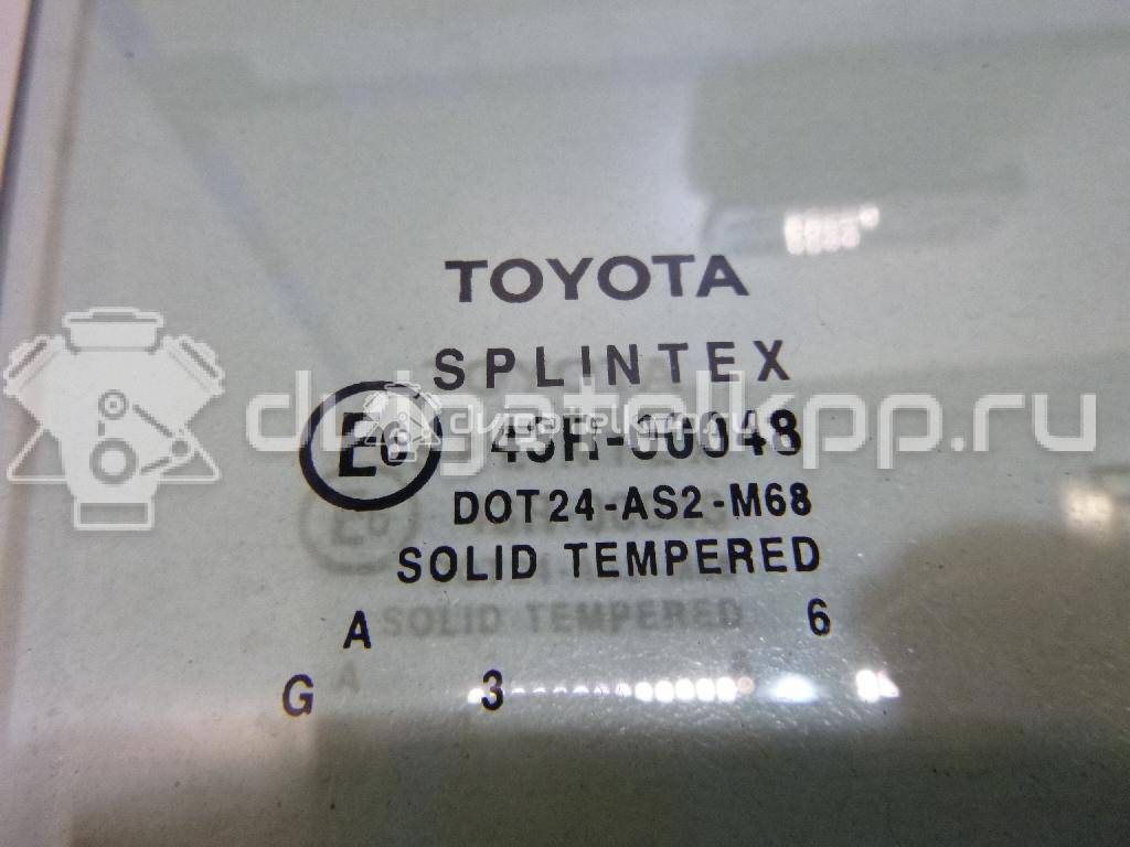 Фото Стекло двери задней правой  6810302080 для Toyota Corolla {forloop.counter}}