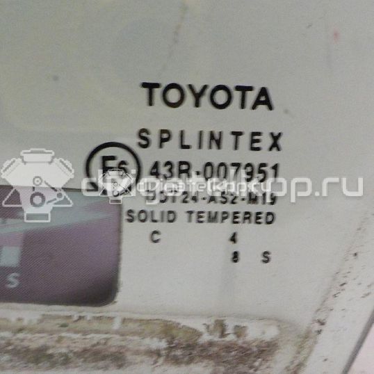 Фото Стекло двери передней левой  6810202110 для Toyota Corolla