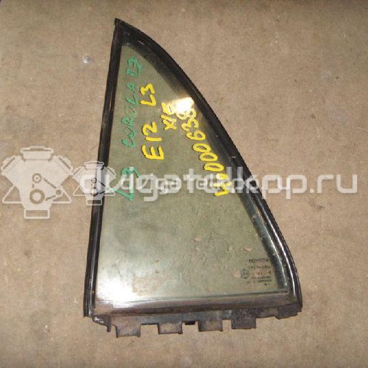 Фото Стекло двери задней левой (форточка)  6812402070 для Toyota Corolla