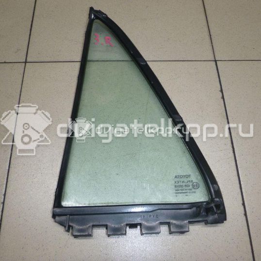 Фото Стекло двери задней правой (форточка)  6812302070 для Toyota Corolla