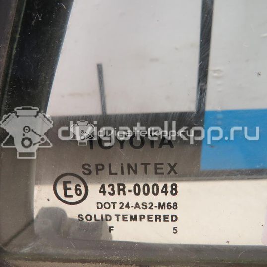 Фото Стекло двери задней правой (форточка)  6812302070 для Toyota Corolla