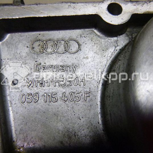 Фото Корпус масляного фильтра для двигателя BDG для Skoda Superb 163 л.с 24V 2.5 л Дизельное топливо 059115405F
