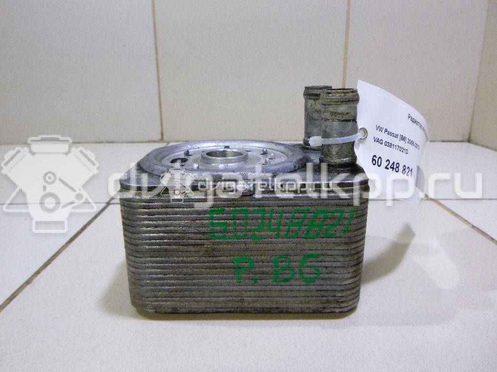 Фото Радиатор масляный для двигателя BMM для Volkswagen Touran / Eos 1F7, 1F8 / Golf / Caddy / Jetta 140 л.с 8V 2.0 л Дизельное топливо 038117021D {forloop.counter}}
