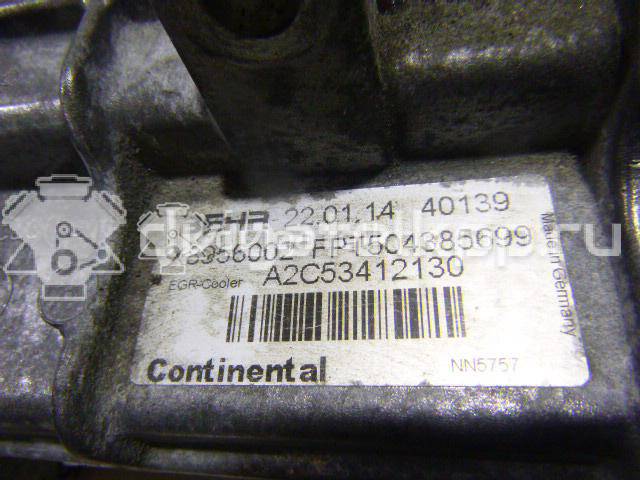 Фото Радиатор системы EGR для двигателя F1CE3481J для Iveco Daily 146 л.с 16V 3.0 л Дизельное топливо 504385699 {forloop.counter}}