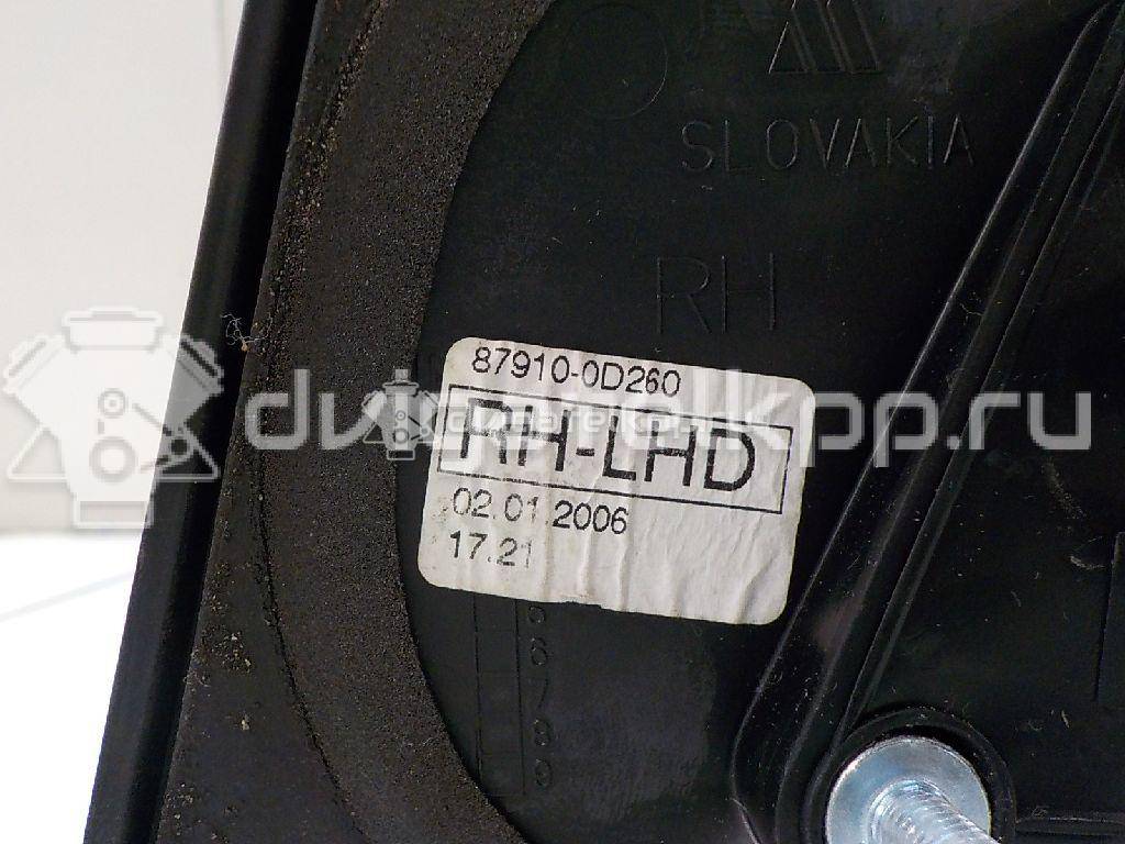 Фото Зеркало правое электрическое  879100D260 для Toyota Yaris {forloop.counter}}