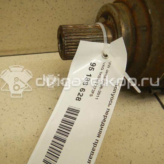 Фото Полуось передняя правая  1K0407272FS для Audi A3