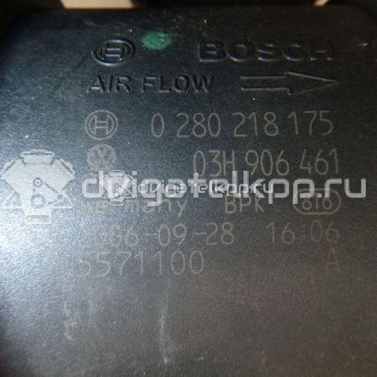 Фото Расходомер воздуха (массметр) для двигателя BHK для Audi Q7 280 л.с 24V 3.6 л бензин 03H906461