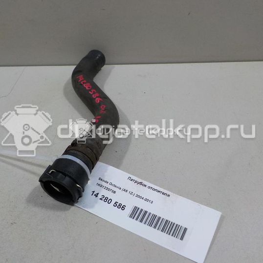 Фото Патрубок отопителя  1K0122073B для audi A3 [8P1]