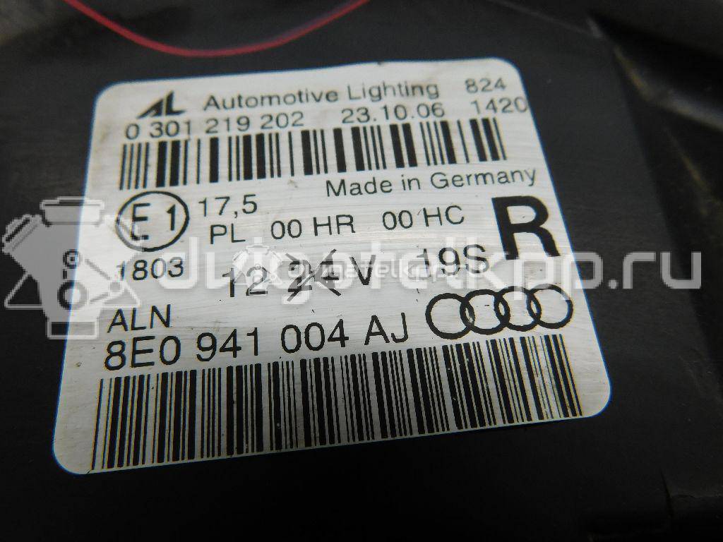 Фото Фара правая  8E0941004AJ для Audi A4 {forloop.counter}}