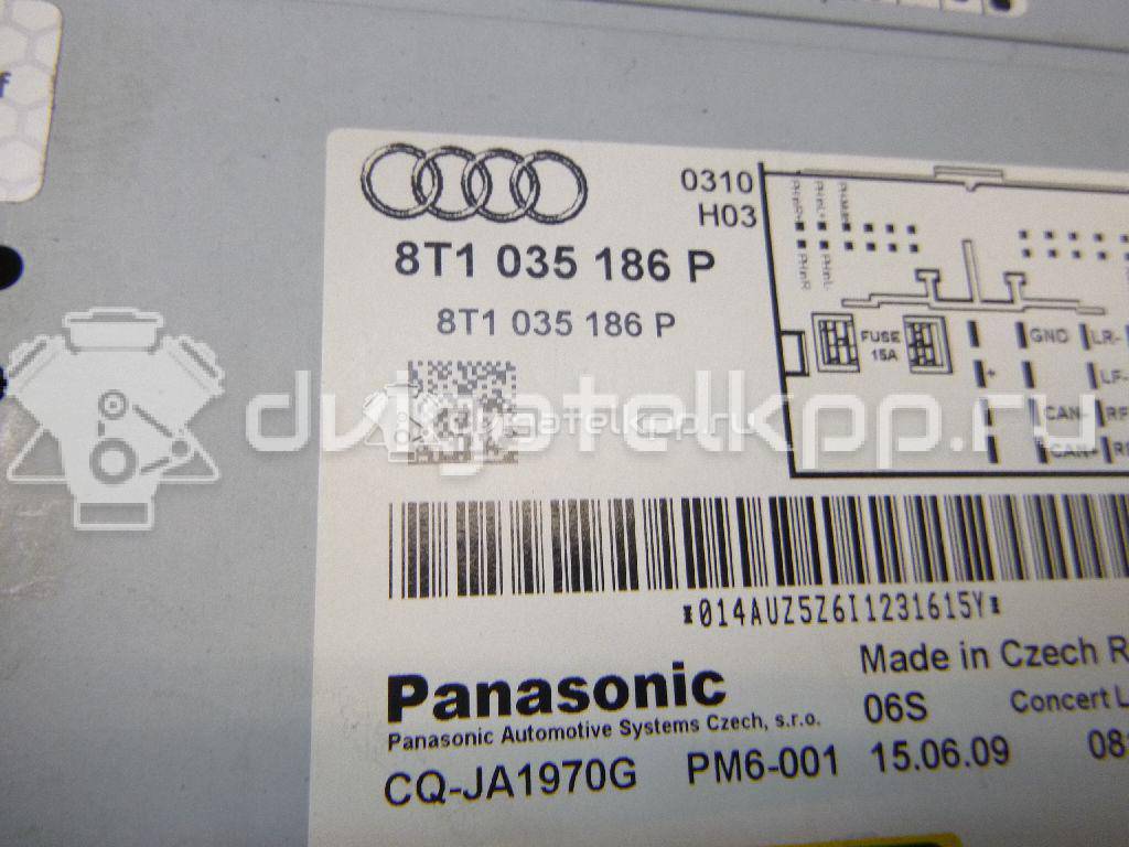Фото Магнитола  8T1035186P для audi A4 [B8] {forloop.counter}}