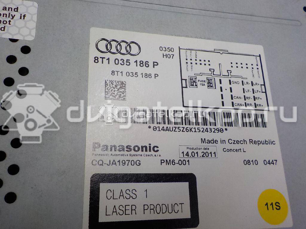 Фото Магнитола  8t1035186p для audi A4 [B8] {forloop.counter}}