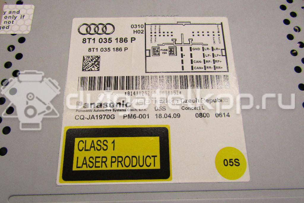 Фото Магнитола  8t1035186p для audi A4 [B8] {forloop.counter}}