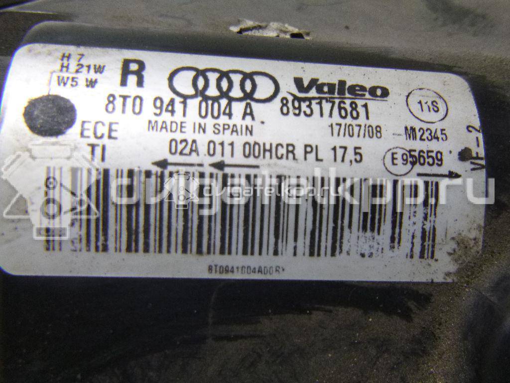 Фото Фара правая  8T0941030A для Audi A5 {forloop.counter}}