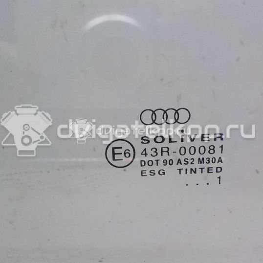 Фото Стекло двери задней правой  4B9845206B для Audi Allroad / A6