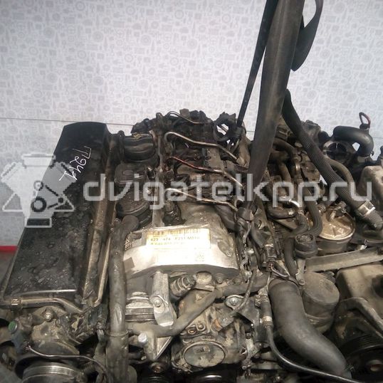 Фото Контрактный (б/у) двигатель OM 646.821 (OM646) для Mercedes-Benz E-Class 136-170 л.с 16V 2.1 л Дизельное топливо