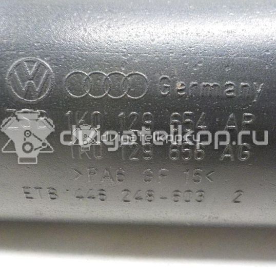 Фото Патрубок интеркулера для двигателя CDAB для Volkswagen Passat / Cc 152 л.с 16V 1.8 л бензин 1K0129654AP