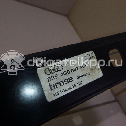 Фото Стеклоподъемник электр. передний левый  4g0837461 для Audi A6