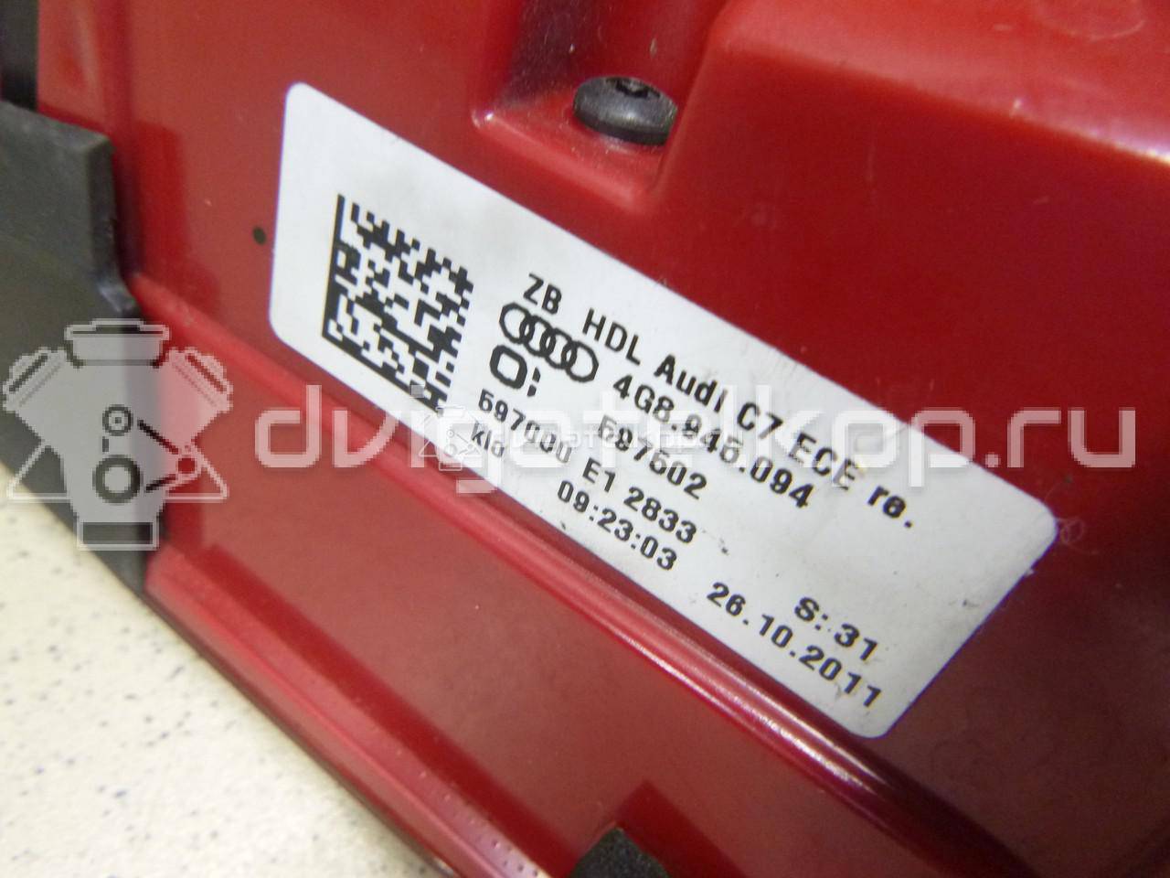 Фото Фонарь задний внутренний правый  4g8945094 для Audi A7 Sportback 4Ga, 4Gf {forloop.counter}}