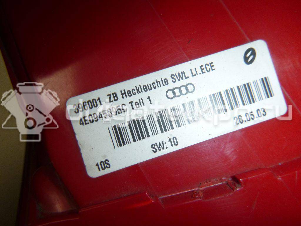 Фото Фонарь задний наружный левый  4E0945095C для Audi A8 {forloop.counter}}