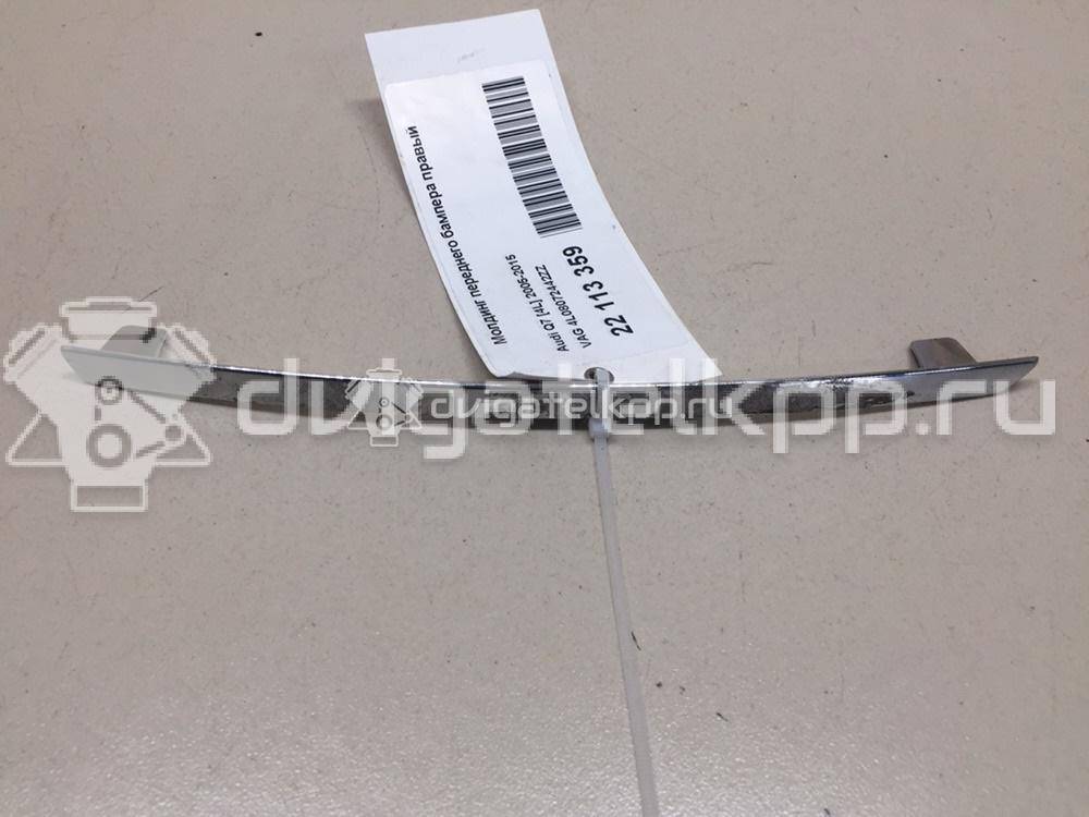 Фото Молдинг переднего бампера правый  4l08072442zz для Audi Q7 {forloop.counter}}