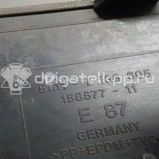 Фото Решетка в бампер центральная  51117166605 для Bmw 1