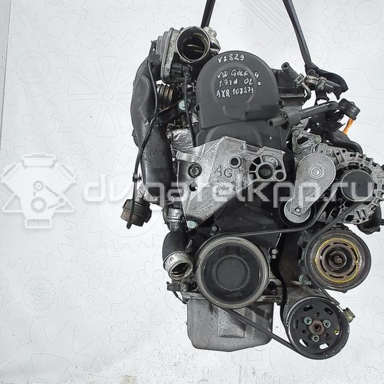 Фото Контрактный (б/у) двигатель AXR для Volkswagen / Seat 100 л.с 8V 1.9 л Дизельное топливо 038100040G