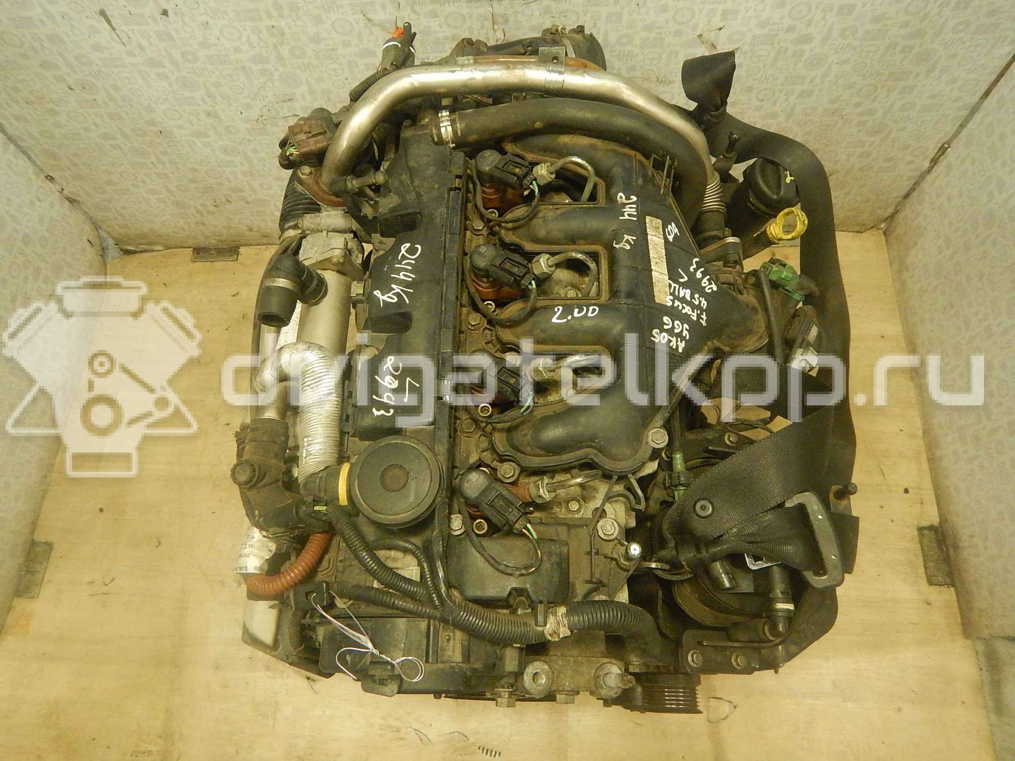 Фото Контрактный (б/у) двигатель QXBB для QXBB 140 л.с 16V 2.0 л Дизельное топливо {forloop.counter}}