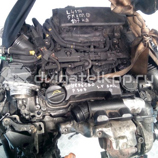Фото Контрактный (б/у) двигатель 9HZ (DV6TED4) для Citroen / Peugeot 109 л.с 16V 1.6 л Дизельное топливо