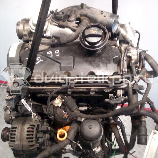 Фото Контрактный (б/у) двигатель AXR для Skoda / Seat 100 л.с 8V 1.9 л Дизельное топливо