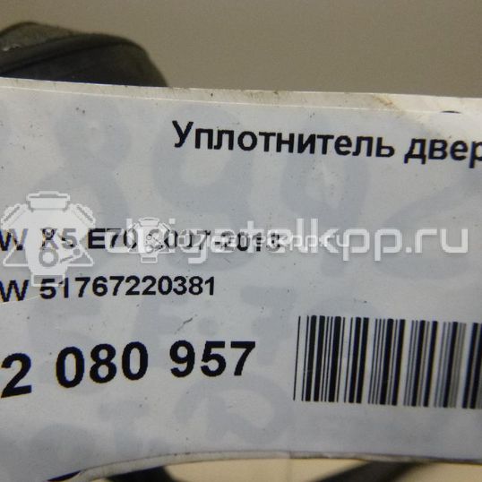 Фото Уплотнитель двери  51767220381 для bmw X5 E70