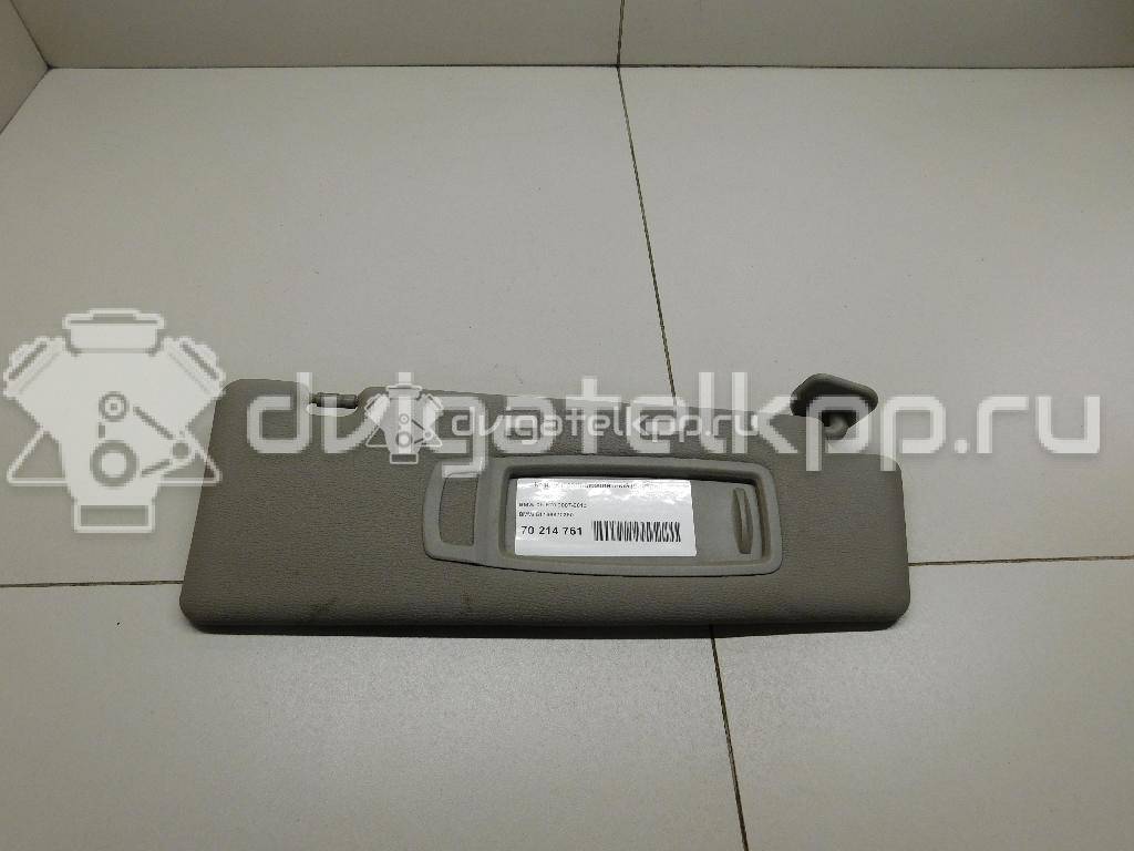 Фото Козырек солнцезащитный (внутри)  51166970390 для bmw X5 E70 {forloop.counter}}