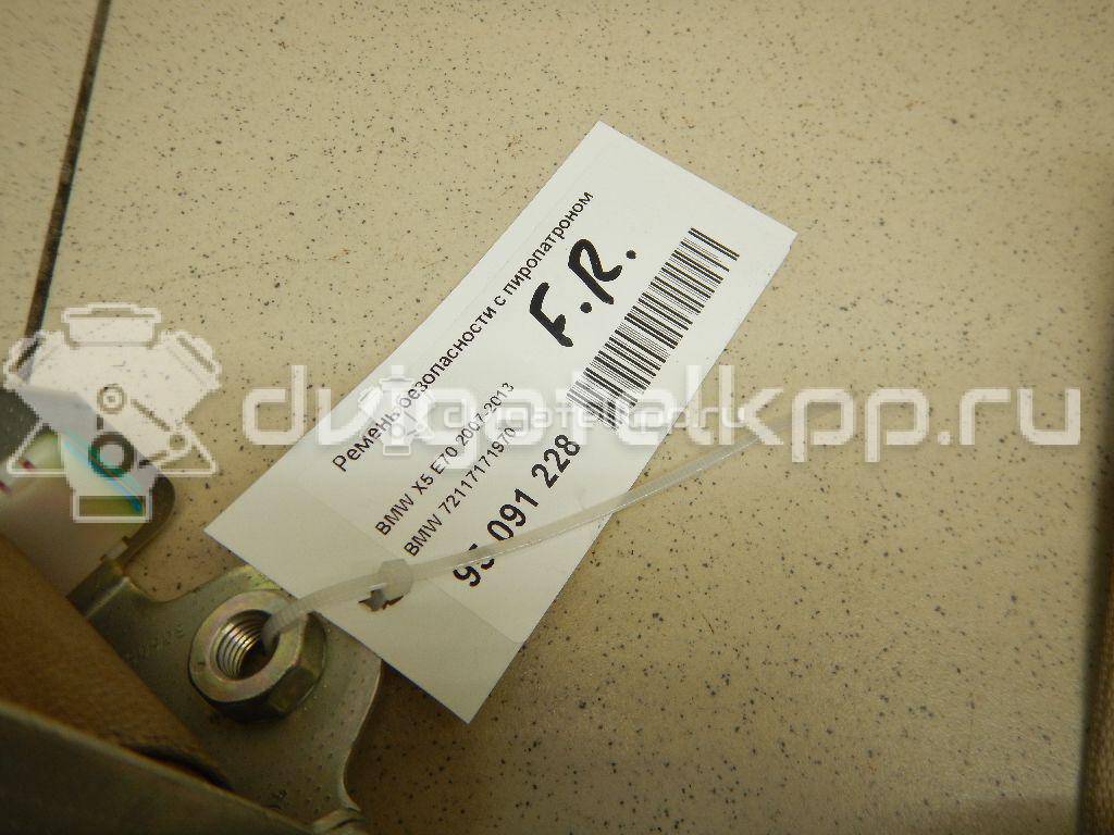 Фото Ремень безопасности с пиропатроном  72117171970 для bmw X5 E70 {forloop.counter}}
