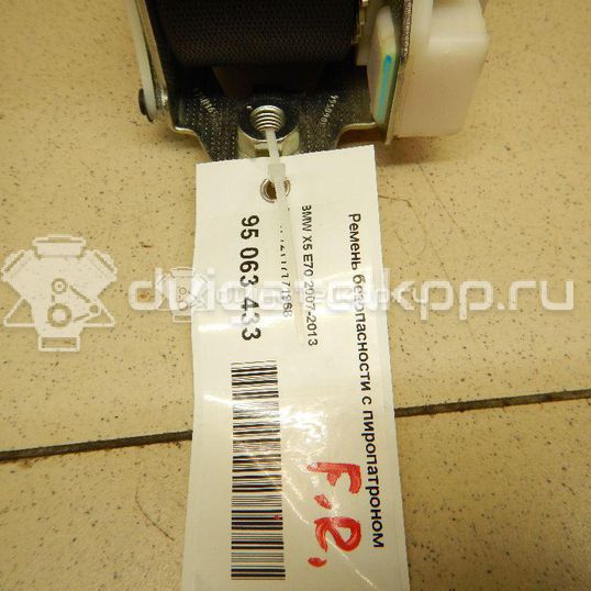 Фото Ремень безопасности с пиропатроном  72117171968 для bmw X5 E70