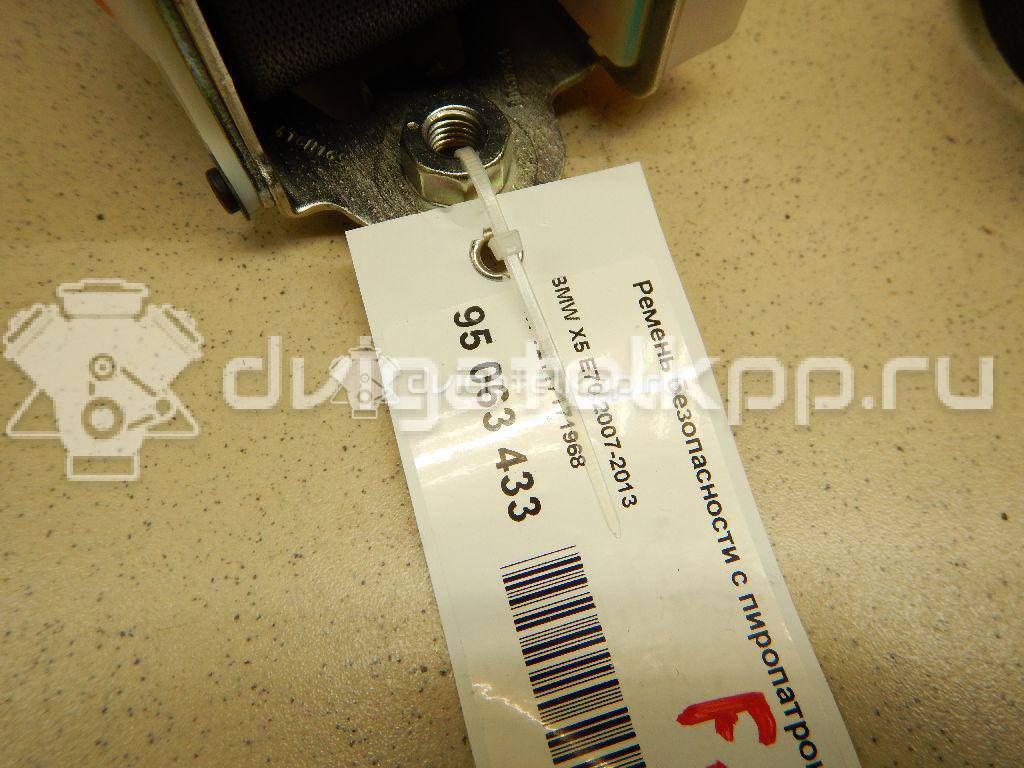 Фото Ремень безопасности с пиропатроном  72117171968 для bmw X5 E70 {forloop.counter}}