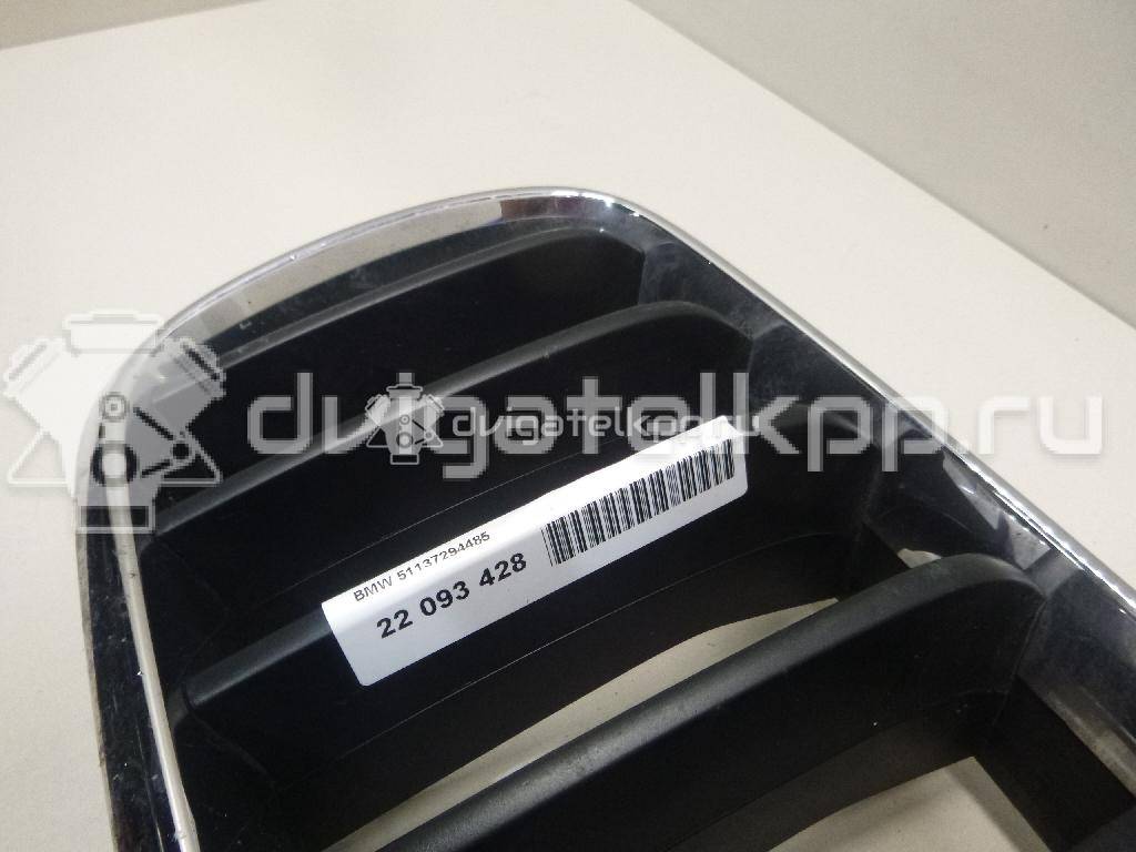 Фото Решетка радиатора левая  51137294485 для Bmw X5 / X6 {forloop.counter}}